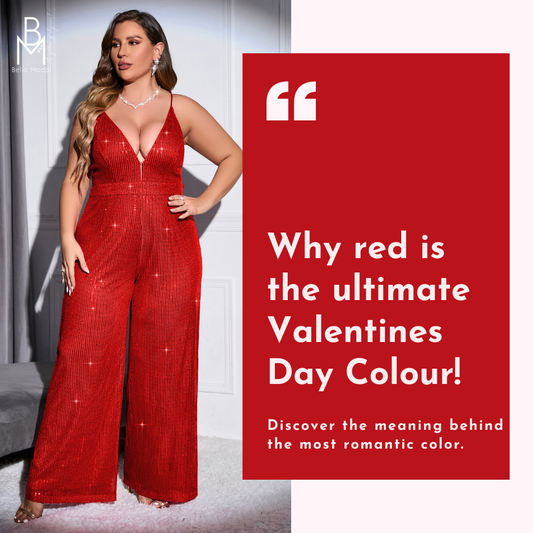 Blog post about why red is the ultimate valentines day colour| Bella Modal